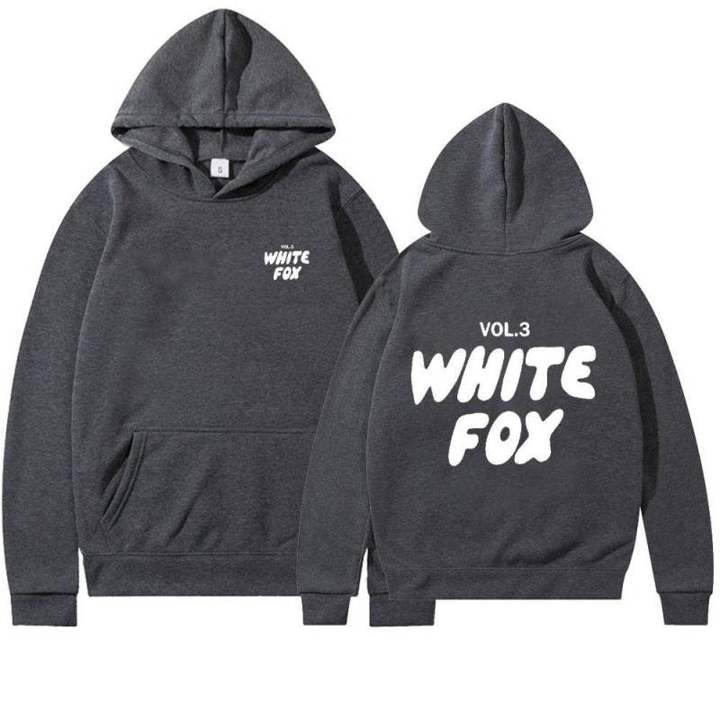 Bunte Hoodies Damen Unisex Hoodies Ästhetische Hoodies Casual Tops L dunkelgraue von Joom DACH