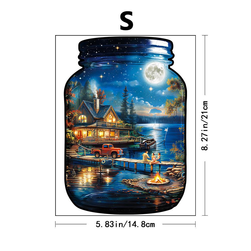 Buntes Pfau Holzpuzzle - Einzigartiges DIY Tiergeschenk für Kinder von Joom DACH