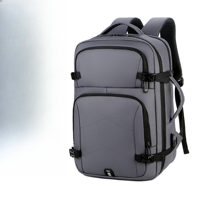 Business Herren Rucksack High-End Mode Reise Rucksack Wasserdichter Rucksack Computertasche Große Kapazität Schultasche 17 inch von Joom DACH