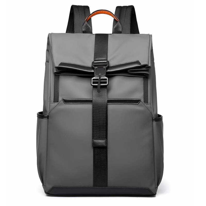 Business Pendler Herren Rucksack Großes Fassungsvermögen Computertasche Herren Leichter Reise Rucksack grau von Joom DACH