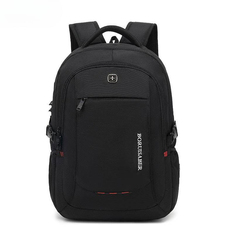 Business Rucksack Herren und Damen Lässig Nylon Wasserdicht Reise Studenten Computer Rucksack mit Zahlenschloss Diebstahlsicher schwarz von Joom DACH