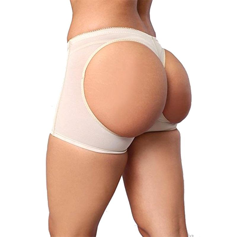 Butt Lifter Höschen Shorts Butt Lift Unterwäsche Body Shaper Slip Frauen Ass Push Up Panty Gesäß Offene Hüfte Booty XL von Joom DACH