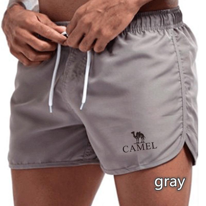 CAMEL 2024 Sommer Herren Schnelltrocknende Badehose Sporthose Bademode Strandshorts Joggingshorts L von Joom DACH