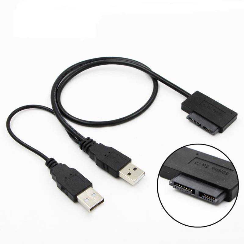CD-ROM-Kabel USB auf 7+6 Adapter DVD 13Pin SATA für Laptop HDD Drive Slimline von Joom DACH