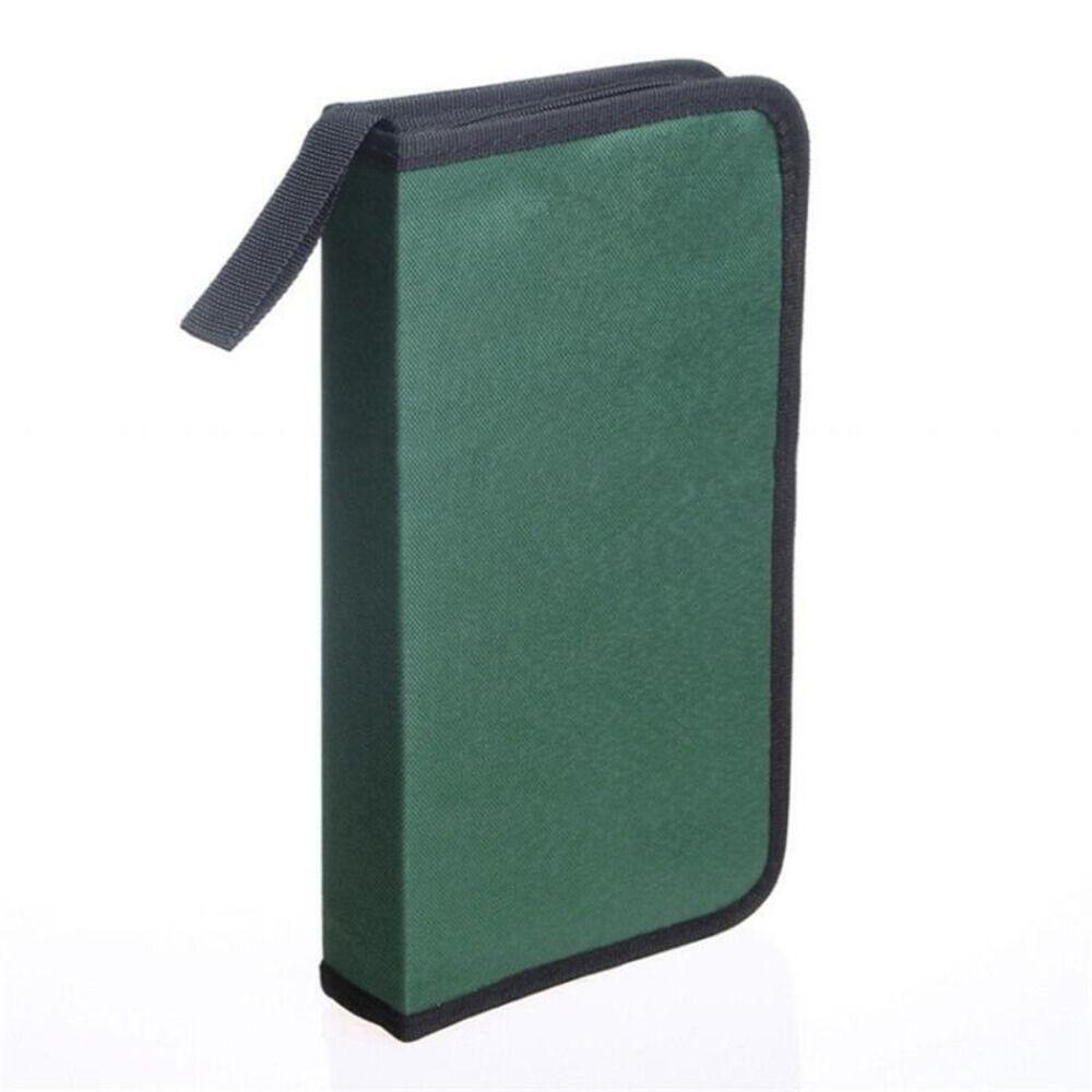 CD-Schutz, CD-Tasche, 80 Hüllen, Disc-DVD-Tragetasche, nützliche CD-DVD-Aufbewahrungstasche, Geschenk für CD-Enthusiasten grün von Joom DACH