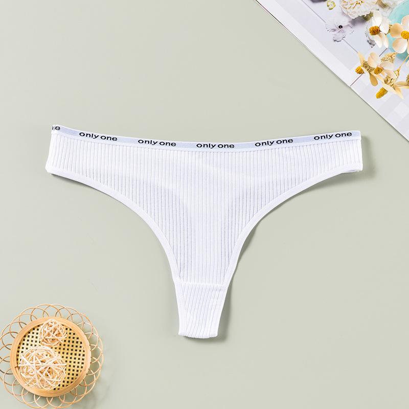 CFSC Damen-Unterwäsche in großer Größe, einfarbiger Druck, Tanga-Unterwäsche XL weiß von Joom DACH