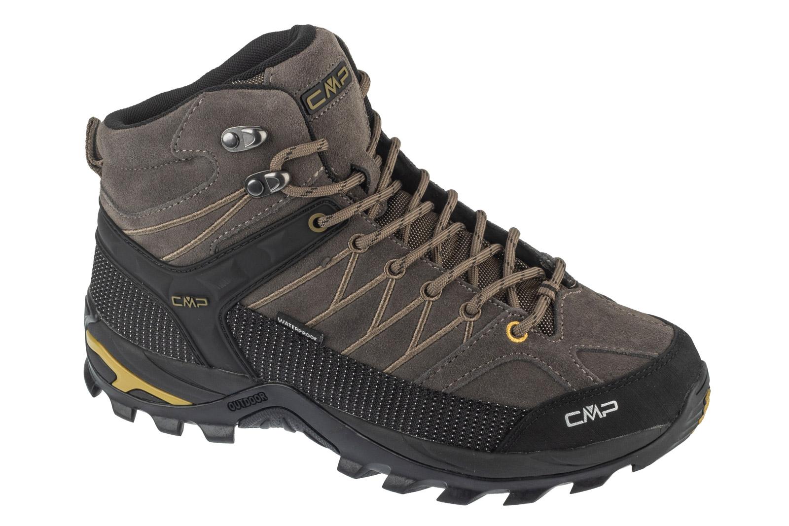 CMP Rigel Mid WP, Herren braune Trekkingschuhe 45 braun von Joom DACH