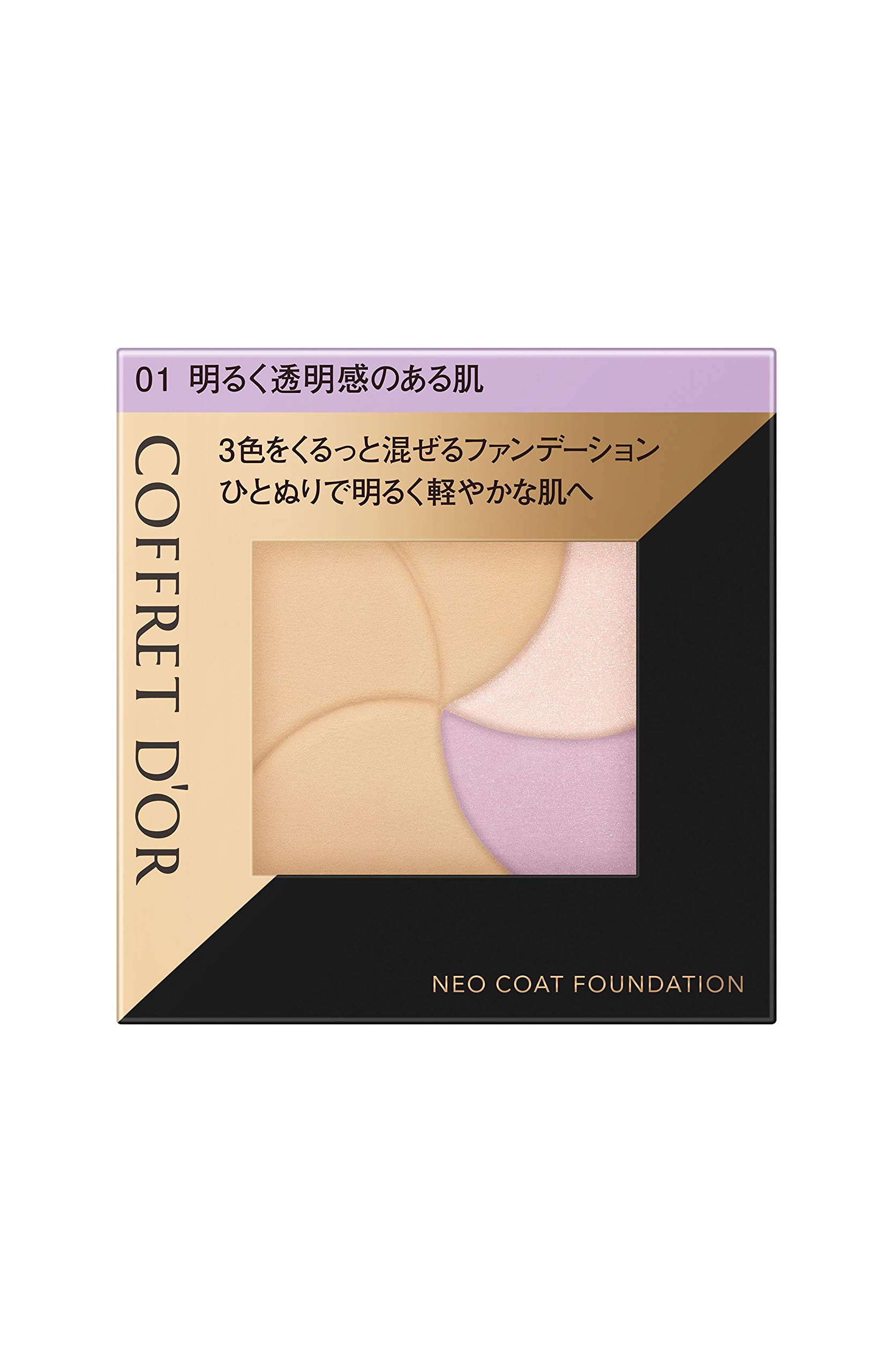 COFFRET Neo Coat Foundation 01 Bright and translucent skin 9g D'OR (x 1) von Joom DACH