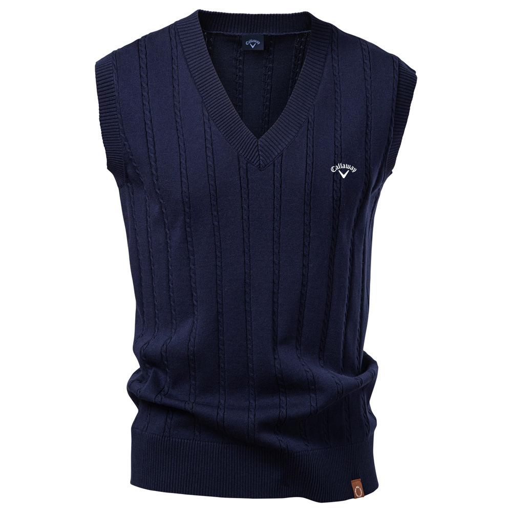 Callaway Stickerei Herbst/Winter 2025 Europäische Größe V-Ausschnitt Krapfen Zopf Strickweste für Herren Business Pullover Weste L Callaway Stickerei Herbst/Winter 2025 Europäische Größe V-Ausschnitt Krapfen Zopf Strickweste für Herren Business Pullover Weste L von Joom DACH