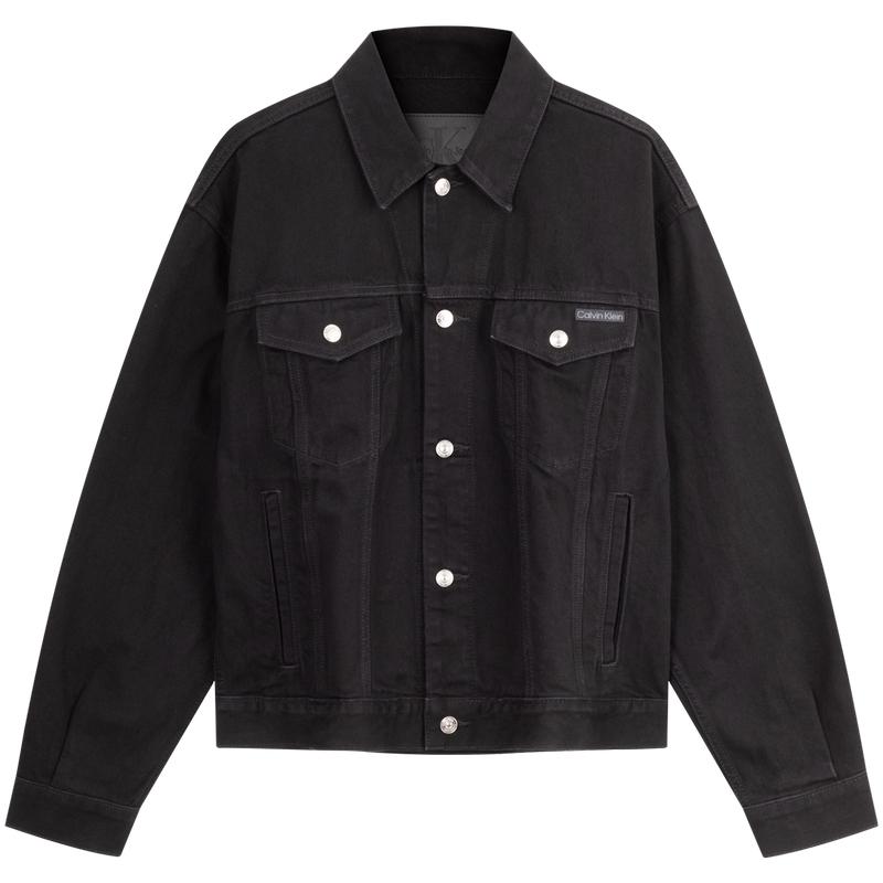 Calvin Klein Classic Vintage American Denimjacke Herren Jacken Schwarz 40EM785 M von Joom DACH