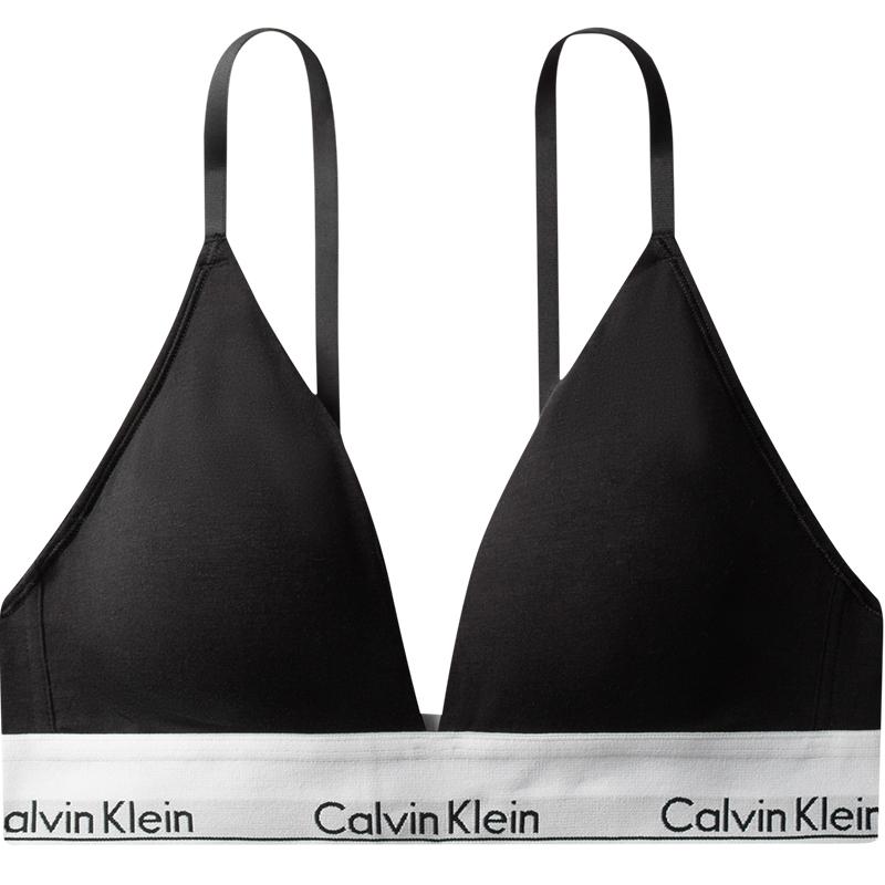 Calvin Klein Modern Gravity BH mit herausnehmbarer Polsterung Dreieckscups Damen Unterwäsche Space-Black QF5650-001 XS von Joom DACH