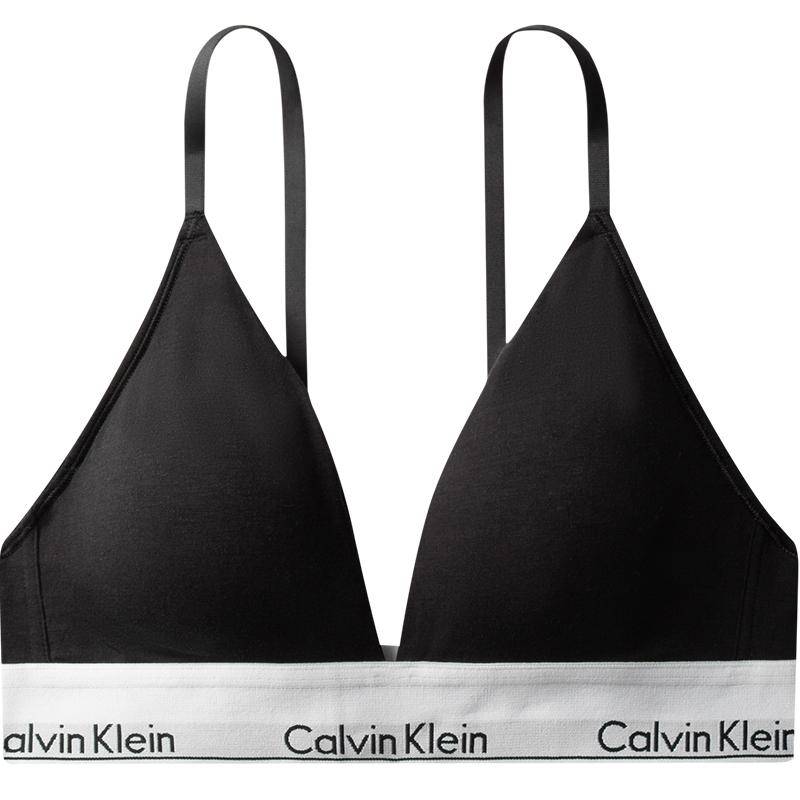 Calvin Klein Modern Gravity BH mit herausnehmbarer Polsterung Dreieckscups Damen Unterwäsche Space-Black QF5650-001 XS von Joom DACH