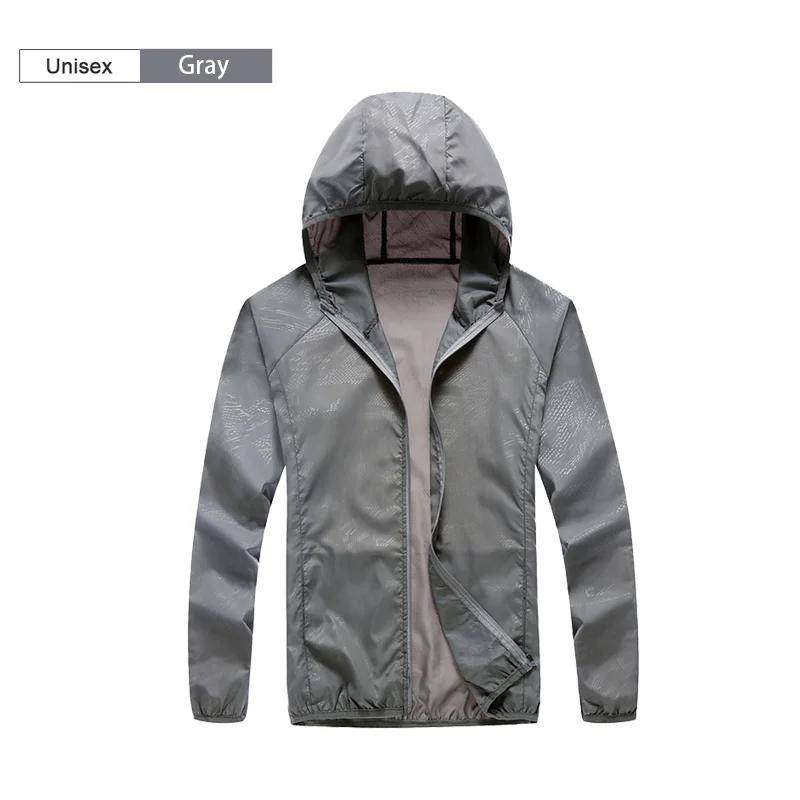 Camping Regenmantel Herren Damen Windjacke Damen Herren Wasserdichte Jacke Sonnenschutz Kleidung Angeln Regen Windbreaker Jacke Herren 4XL von Joom DACH