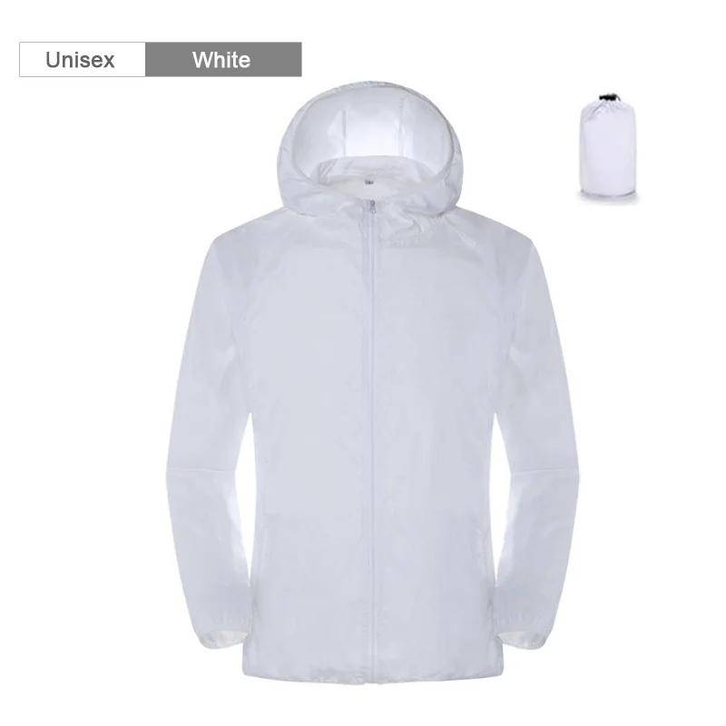 Camping Regenmantel Herren Damen Windjacke Damen Herren Wasserdichte Jacke Sonnenschutz Kleidung Angeln Regen Windbreaker Jacke Herren 4XL von Joom DACH