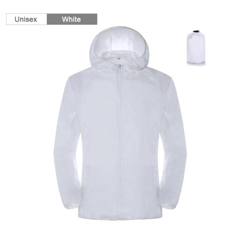 Camping Regenmantel Herren Damen Windjacke Damen Herren Wasserdichte Jacke Sonnenschutz Kleidung Angeln Regen Windbreaker Jacke Herren L von Joom DACH