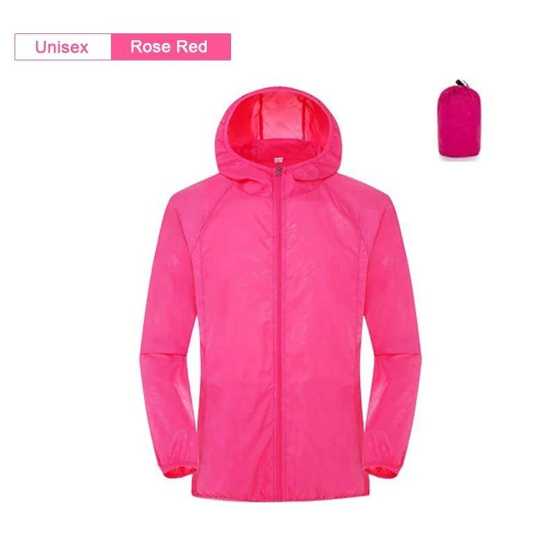 Camping Regenmantel Herren Damen Windjacke Damen Herren Wasserdichte Jacke Sonnenschutz Kleidung Angeln Regen Windbreaker Jacke Herren L von Joom DACH