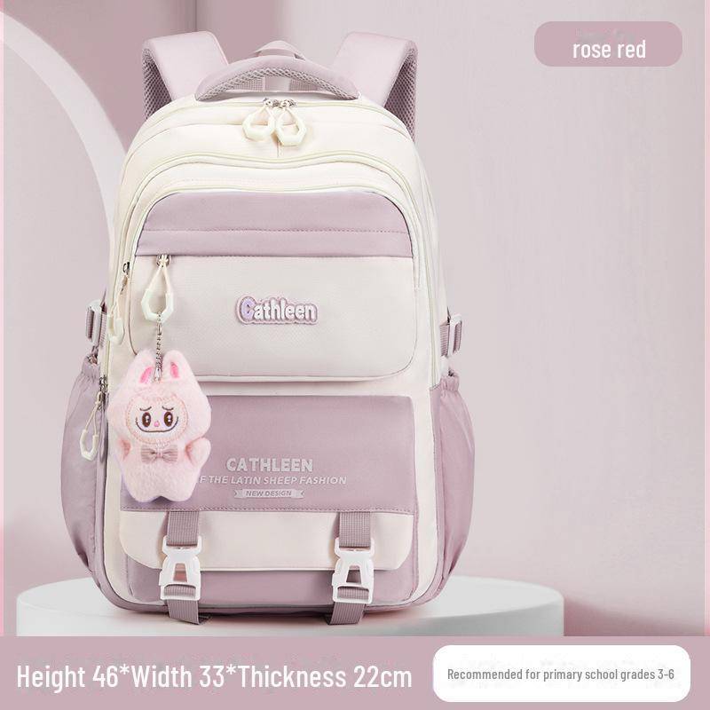 Campus-Stil Rucksack mit großer Kapazität für Mädchen - Japanisch & Koreanisch inspiriertes Design Large von Joom DACH