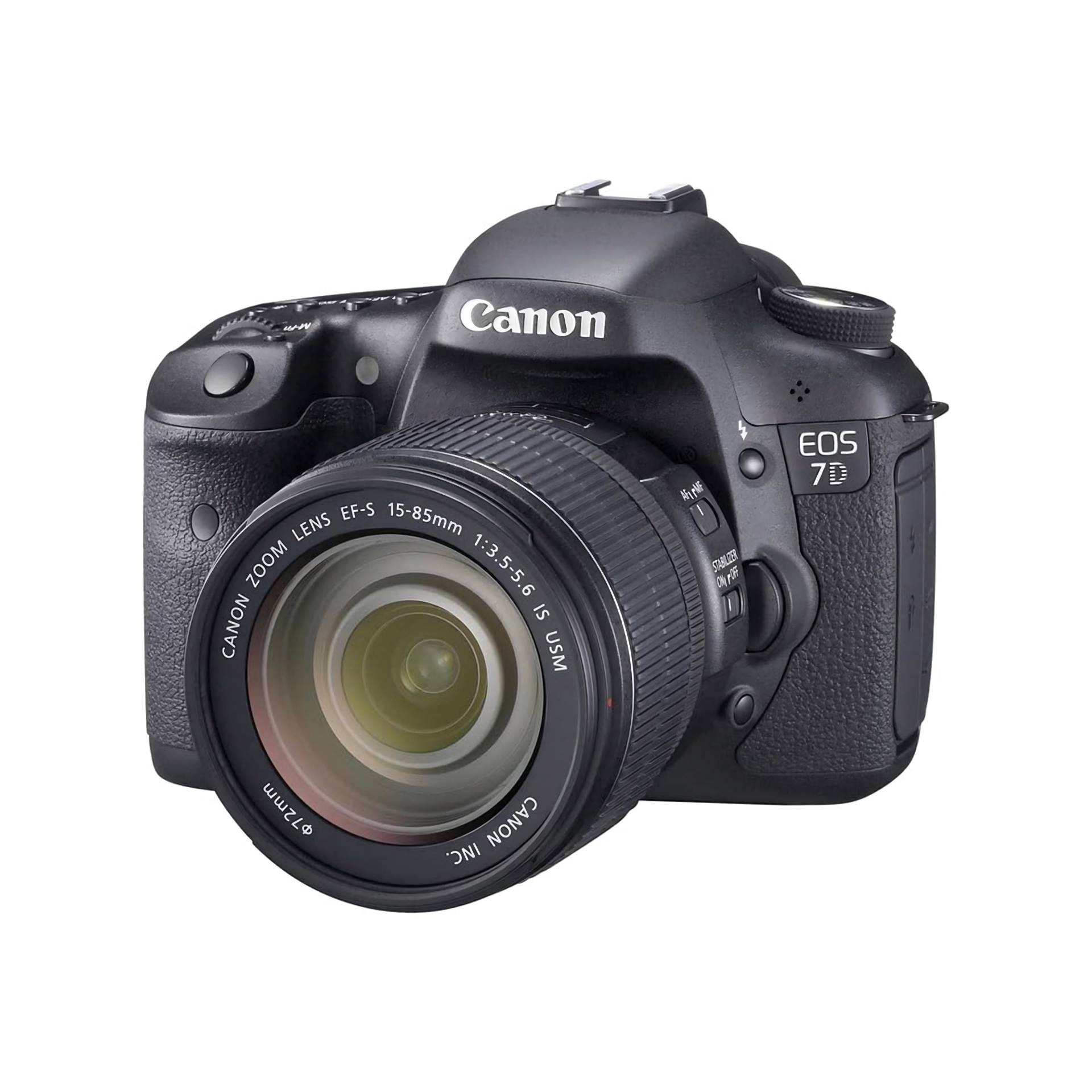 Canon EOS 7D DSLR-Kamera + EF-S 15-85mm f/3.5-5.6 IS USM Zoomobjektiv schwarz von Joom DACH