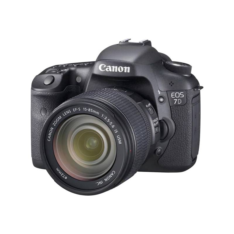 Canon EOS 7D DSLR-Kamera + EF-S 15-85mm f/3.5-5.6 IS USM Zoomobjektiv schwarz von Joom DACH