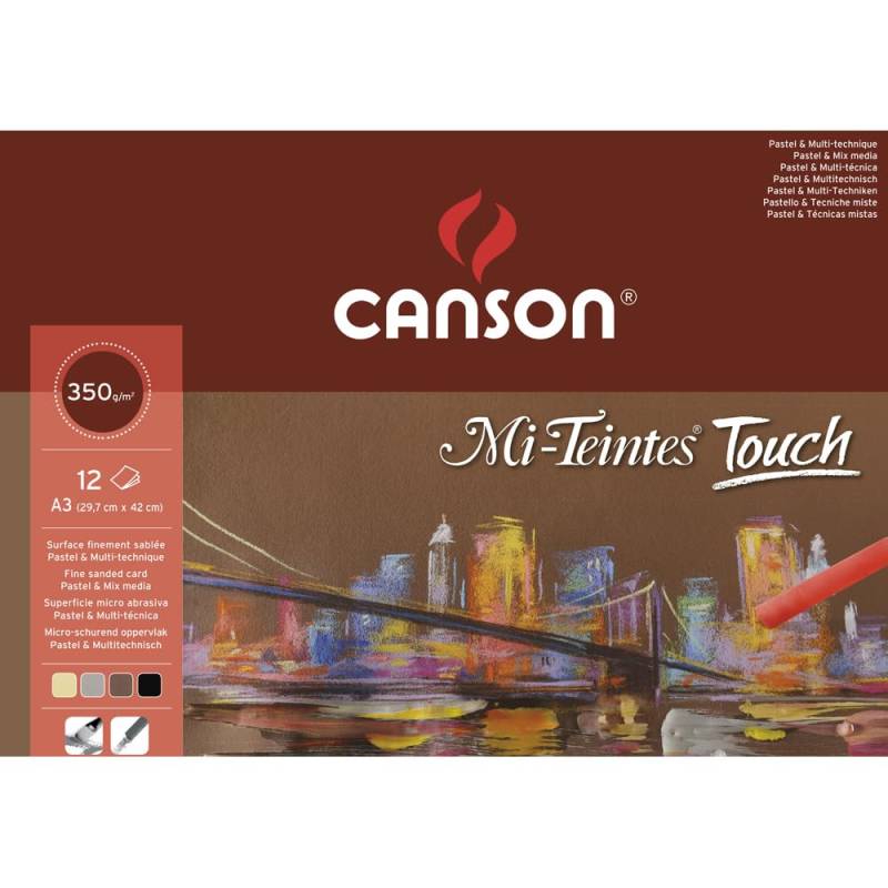 Canson Canson Zeichenpapier Mitant Touch Pad A3 005-425 creme von Joom DACH