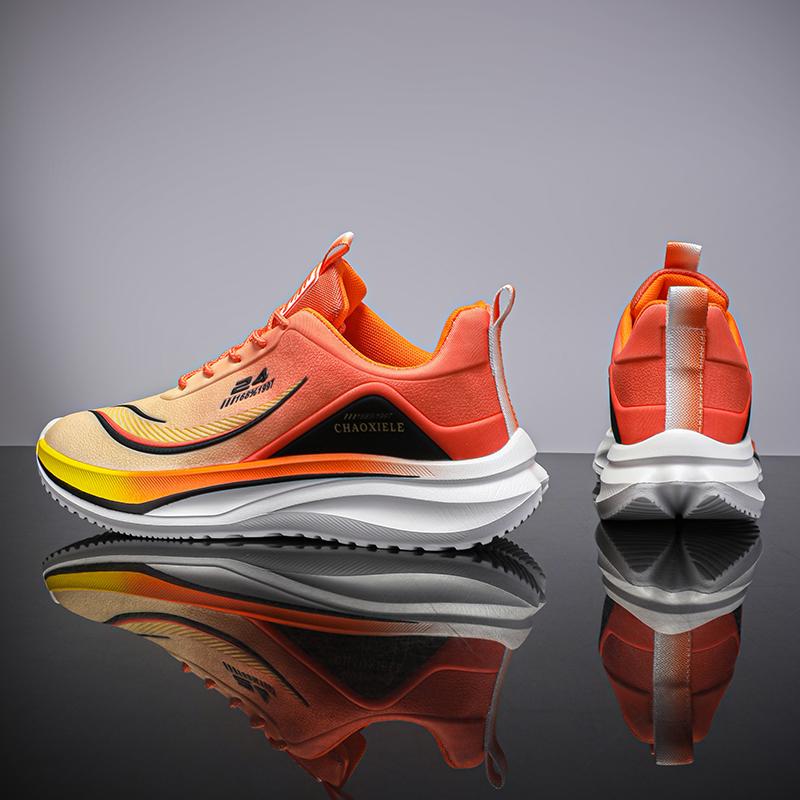 Carbon Plate Marathonschuhe Herren Freizeitschuhe Bequeme Leichte Sportschuhe Laufschuhe Für Männer Tenis Walking Rutschfeste Schuhe 39 gelb von Joom DACH