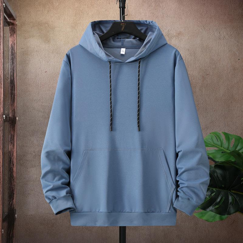 Cardigan Kapuzenpullover Herren Frühling und Herbst Stil Einfach Lässig Locker Jacke 8XL blau von Joom DACH