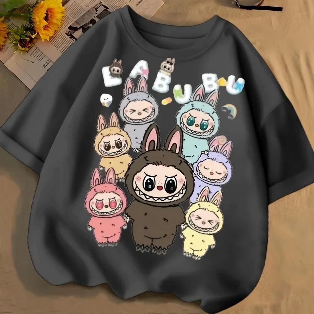 Cartoon Anime LABUBU 3D Druck Kinder T-Shirt Sommer Kurzarm T-Shirt Mädchen Jungen Shirt Freizeit Tops 150 grau Cartoon Anime LABUBU 3D Druck Kinder T-Shirt Sommer Kurzarm T-Shirt Mädchen Jungen Shirt Freizeit Tops 150 grau von Joom DACH