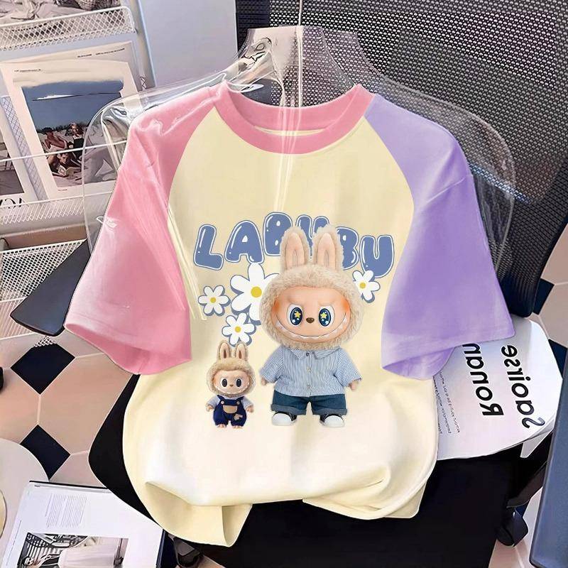 Cartoon Grafik Labubu Kinder Erwachsene Bedrucktes T-Shirt Sommer Herren und Damenmode Outdoor Mädchen Kurzarm T-Shirts Top Kleidung L Cartoon Grafik Labubu Kinder Erwachsene Bedrucktes T-Shirt Sommer Herren und Damenmode Outdoor Mädchen Kurzarm T-Shirts Top Kleidung L von Joom DACH
