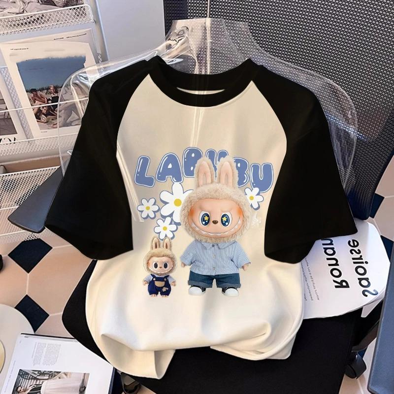 Cartoon Grafik Labubu Kinder Erwachsene Bedrucktes T-Shirt Sommer Herren und Damenmode Outdoor Mädchen Kurzarm T-Shirts Top Kleidung XL Cartoon Grafik Labubu Kinder Erwachsene Bedrucktes T-Shirt Sommer Herren und Damenmode Outdoor Mädchen Kurzarm T-Shirts Top Kleidung XL von Joom DACH