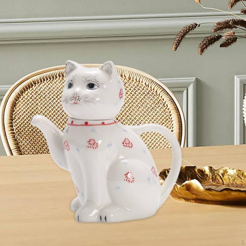 Cartoon Katze Teekanne Drink Multiuse Wiederverwendbare Saft Behälter Keramik Wasser Karaffe für von Joom DACH