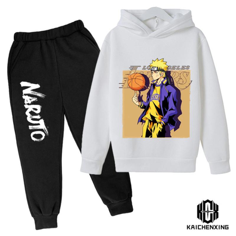 Cartoon Kinder Naruto Hoodie Niedlicher Jungenanzug Kindersportbekleidung Frühlings- und Herbstmode Sweatshirt Babyanzug 160 von Joom DACH
