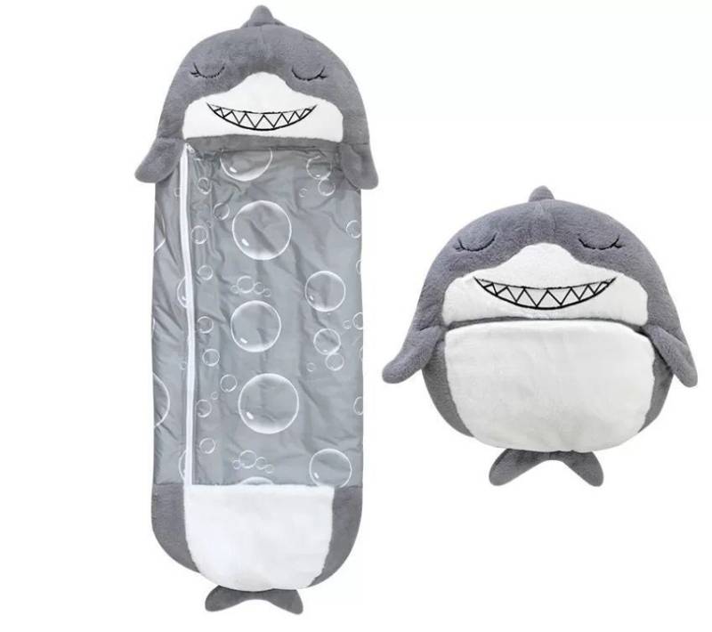 Cartoon Kinderschlafsack Kinderschlafsack Kinder Tierkissen Schlafsack Klappbarer Anti-Treten-Steppdecke Kinderschlafsack 180*70cm von Joom DACH
