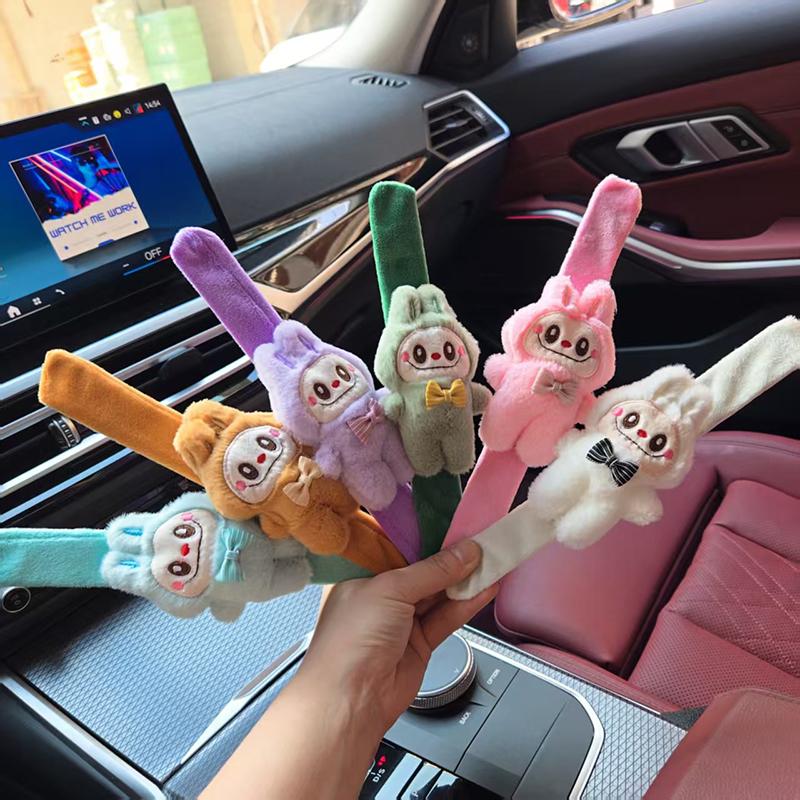 Cartoon Labubu Klatsch-Schnapp-Wickel-Armband Niedliche Lustige Spielzeuge Kinder Handring Dekoration bunt von Joom DACH