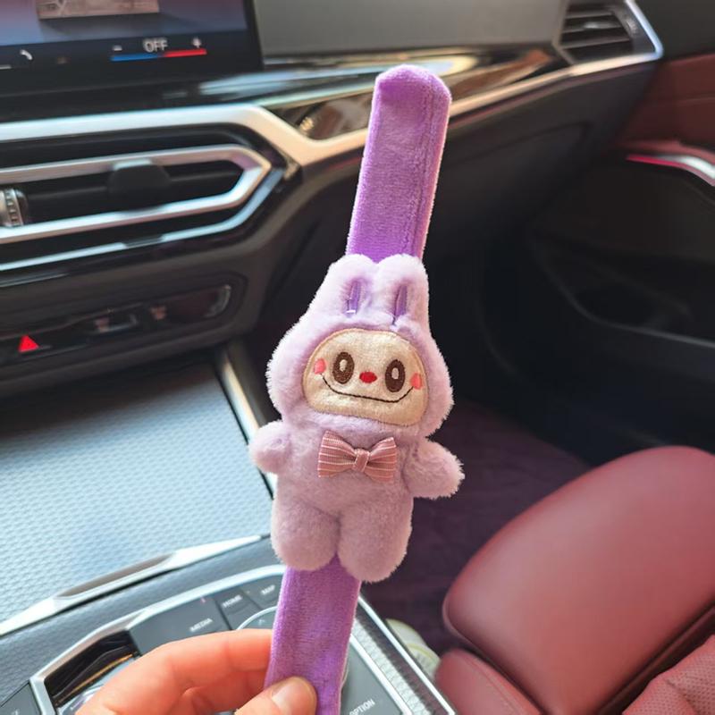 Cartoon Labubu Klatsch-Schnapp-Wickel-Armband Niedliche Lustige Spielzeuge Kinder Handring Dekoration violett von Joom DACH