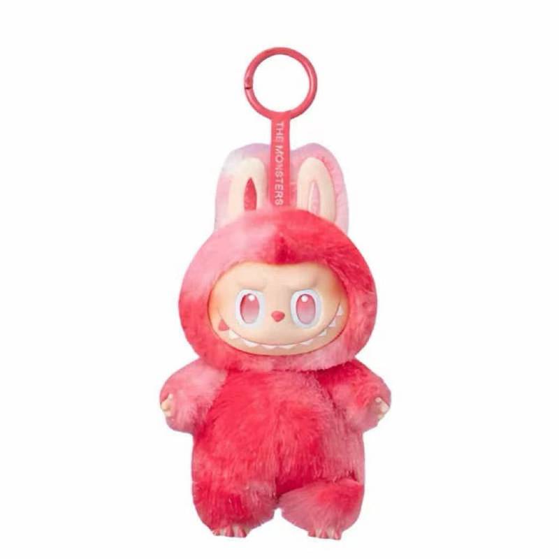 Cartoon Labubu Puppe V3 Plüschtier Stofftier Anime Vinyl Gesicht Liebe Gelassenheit Labubu Puppe Taschenanhänger Schlüsselanhänger Geburtstagsgeschenke Mädchen rot von Joom DACH