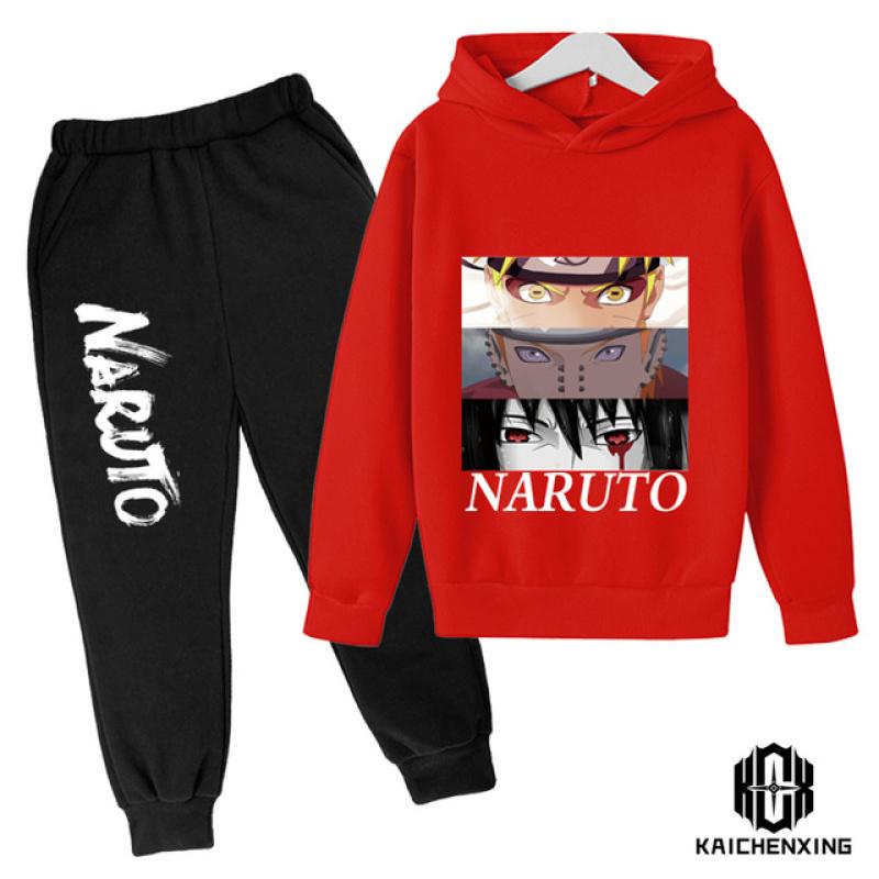Cartoon Naruto Hoodie Anzug Kinder Jungen Mode Casual Hoodie Mädchen Anime Niedlich Pullover Sweatshirt Kinderkleidung 150 von Joom DACH