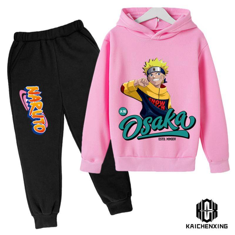 Cartoon Naruto Hoodie Anzug Kinder Jungen Mode Casual Hoodie Mädchen Anime Niedlich Pullover Sweatshirt Kinderkleidung 160 von Joom DACH