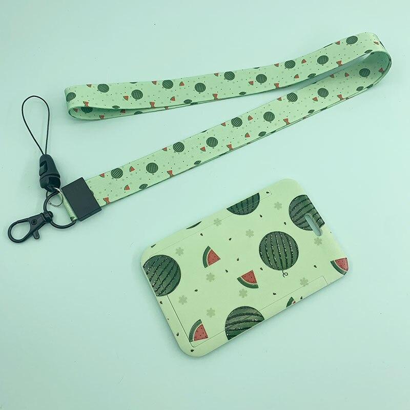Cartoon Obst Kartenhalter Business Abzeichen Kartenetui ABS Mitarbeiter Fall Abdeckung Student Lanyard ID Namenskartenhalter von Joom DACH
