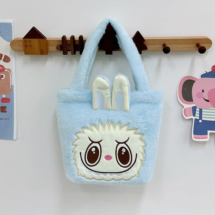 Cartoon Tragetasche mit Labubu-Motiv, niedliche Molly-Mädchen-Handtasche von Joom DACH