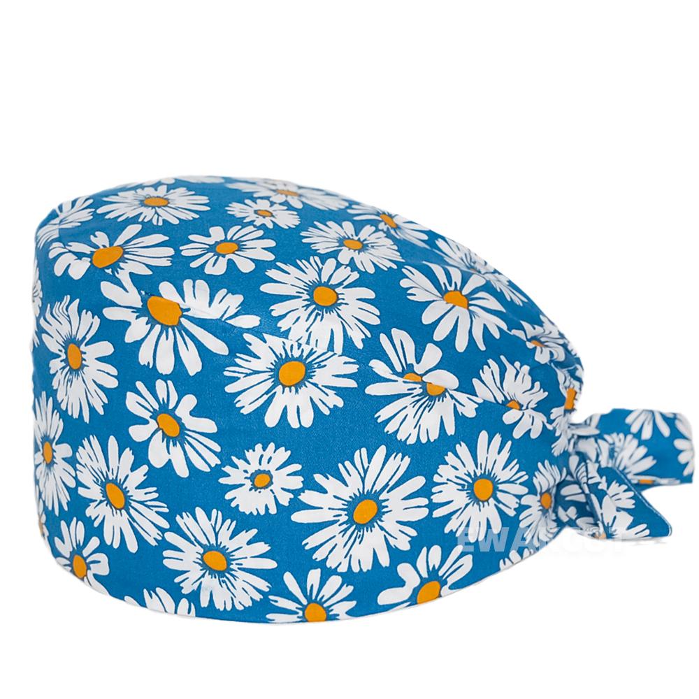 Cartoon chirurgische Kappe 100 % Baumwolle Arbeit chirurgische Kappen Krankenschwester Arzt Zubehör medizinische Krankenhaus Dental Peeling Hut Frauen Männer One Size von Joom DACH