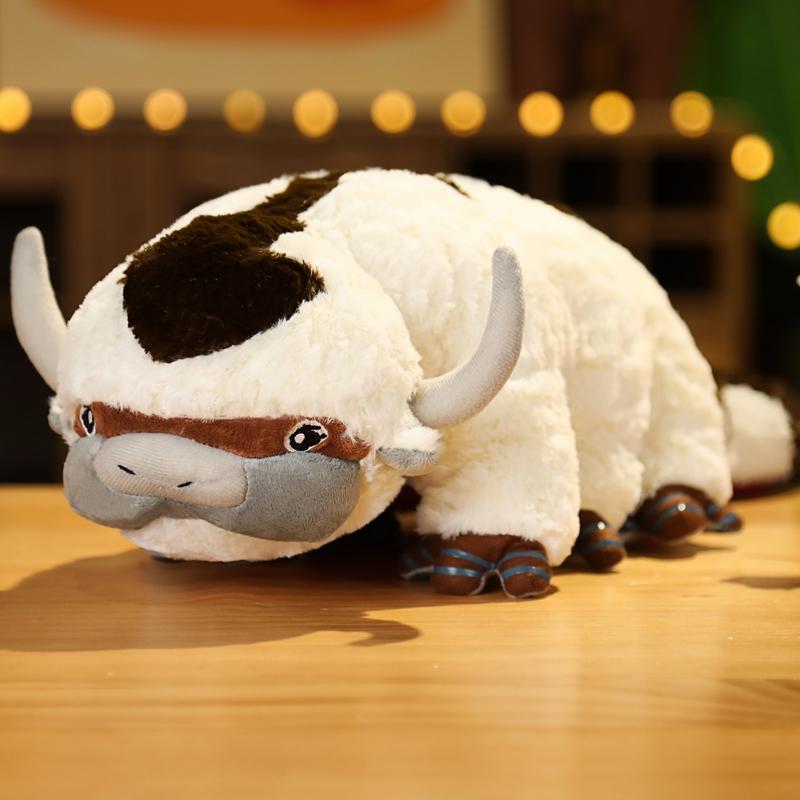 Cartton 55cm Stier Plüschtier Appa Kuh Puppen Kinderspielzeug Lustige Heim Büro Deko Wurfkissen Geschenke about 55cm von Joom DACH