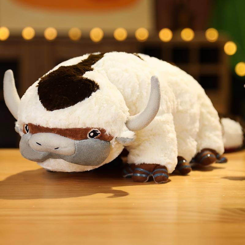 Cartton 55cm Stier Plüschtier Appa Kuh Puppen Kinderspielzeug Lustige Heim Büro Deko Wurfkissen Geschenke about 55cm von Joom DACH