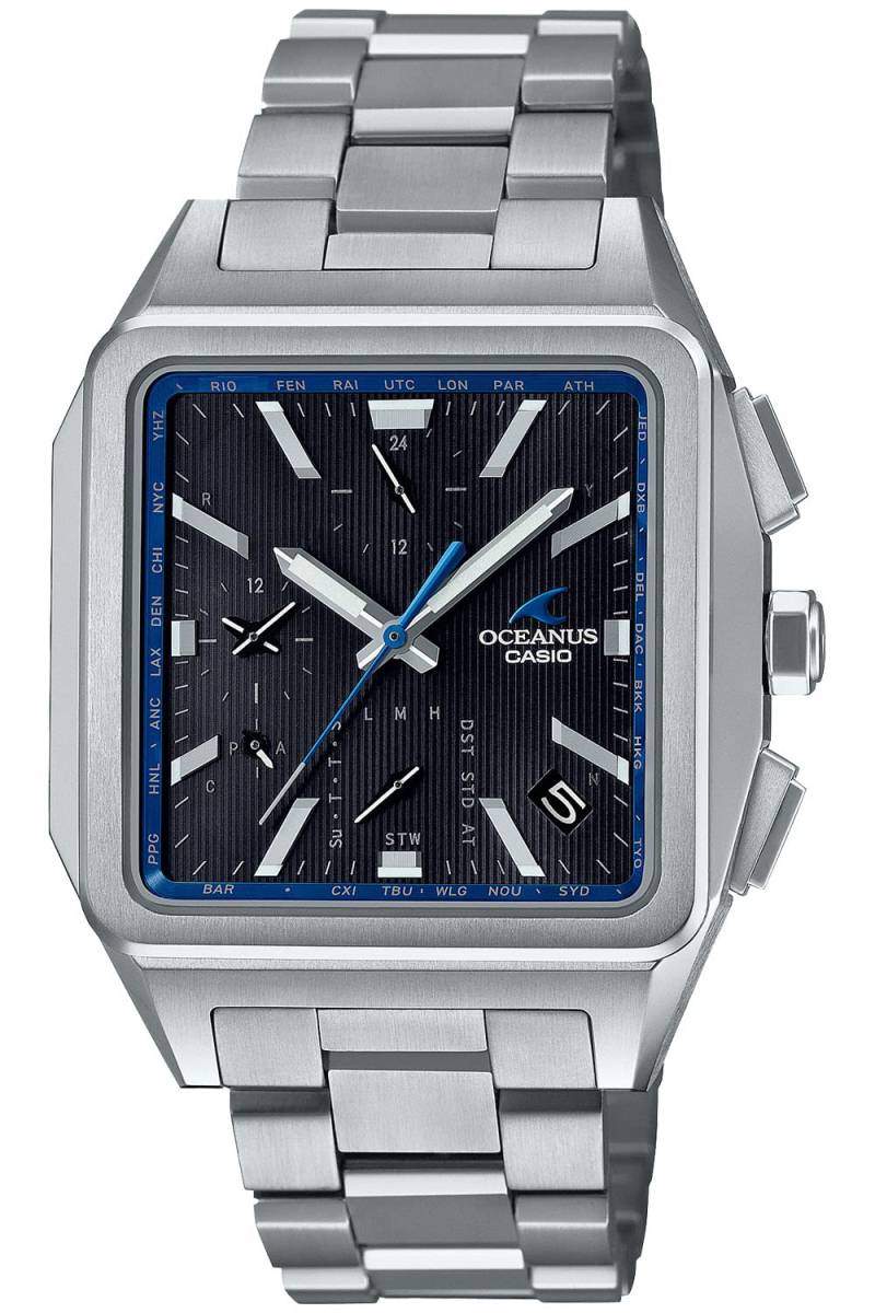 [Casio] Oceanus Uhr Made in Japan Classic Line Bluetooth Ausgestattet mit Radio Solar OCW-T5000-1AJF Herren Silber von Joom DACH