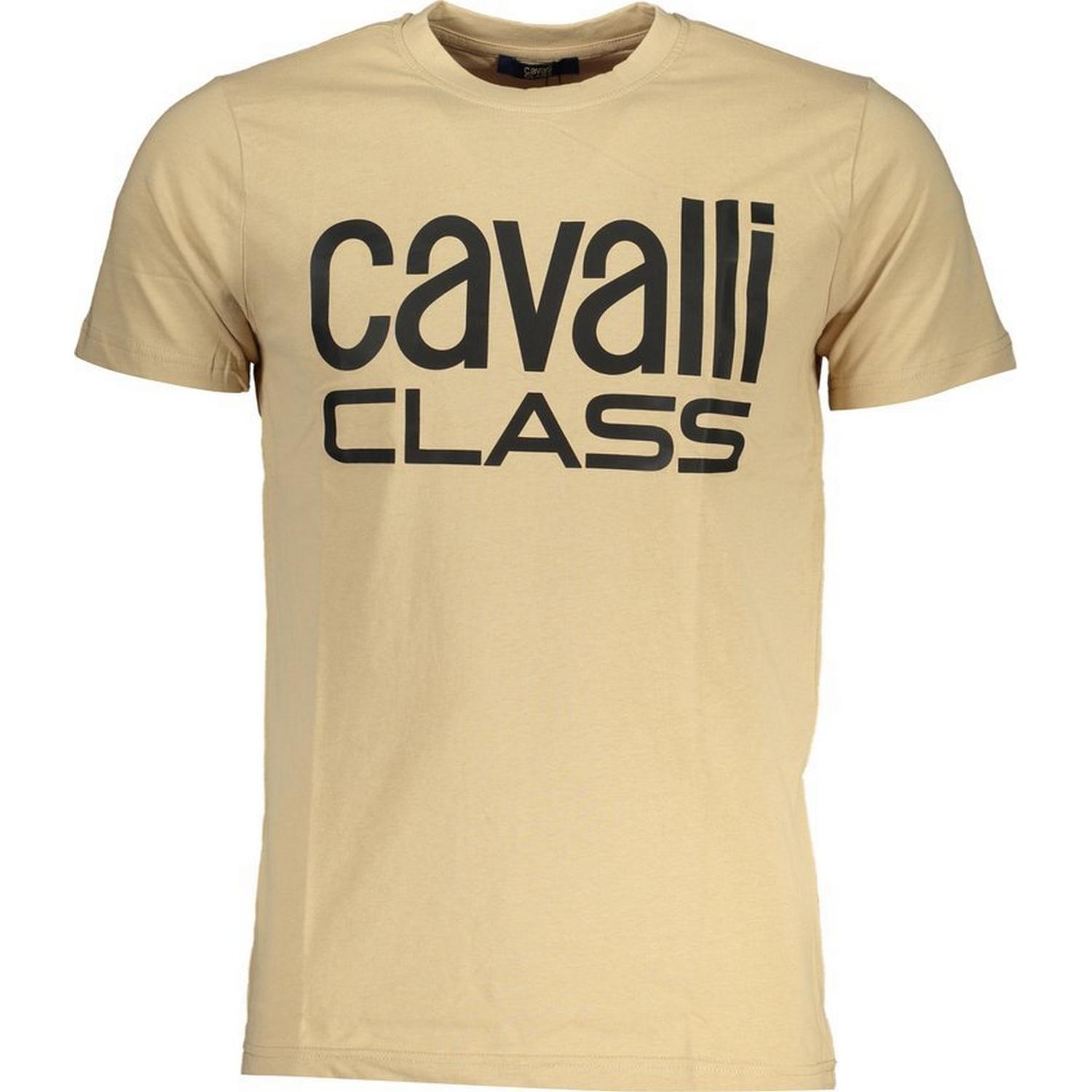 Cavalli Class Herren T-Shirt mit auffälligem Logo XL beige Cavalli Class Herren T-Shirt mit auffälligem Logo XL beige von Joom DACH