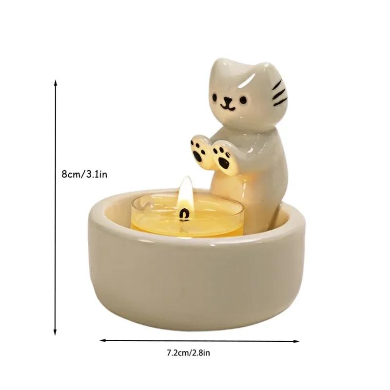 Ceative Niedliche Keramik Blumentopf Vase Halloween Geist Kerzenhalter Handwerk Ornamente Hause Dekoration Pflanze Zubehör von Joom DACH