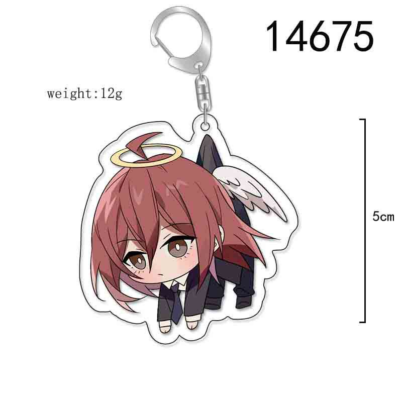 Chainsaw Man Machima Resepava Acryl Schlüsselanhänger Anhänger - Zweidimensionaler Anime Cartoon null von Joom DACH