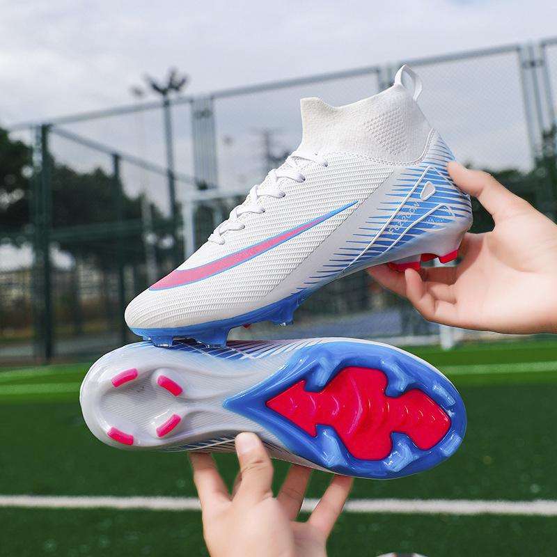 Charge 2025 Weltmeisterschaft C Ronaldo High-Top Fußballschuhe Herren- und Damen-Jugendstollen Rasen-Trainingsschuhe 37 Charge 2025 Weltmeisterschaft C Ronaldo High-Top Fußballschuhe Herren- und Damen-Jugendstollen Rasen-Trainingsschuhe 37 von Joom DACH