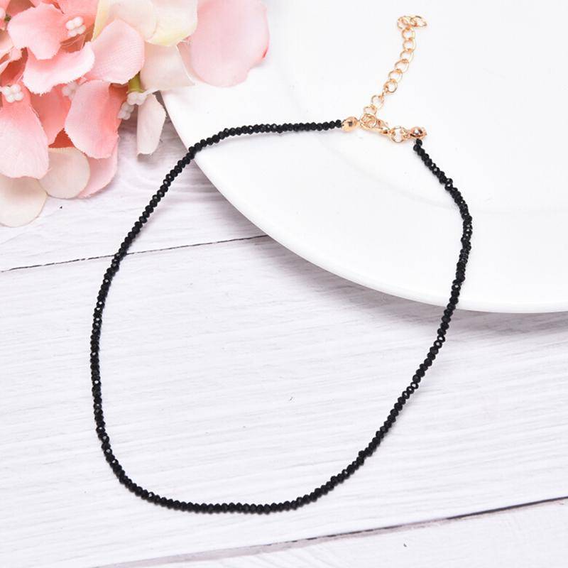 Charm Damen Schwarz Schlüsselbein Halskette Anhänger Party Schmuck Geschenk gold von Joom DACH