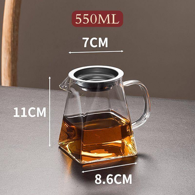 Chinesische Kung Fu Teetasse Fair Cup Hitzebeständige Teekanne aus Borosilikatglas Teetrinkmaschine Teeset Teeverteiler von Joom DACH
