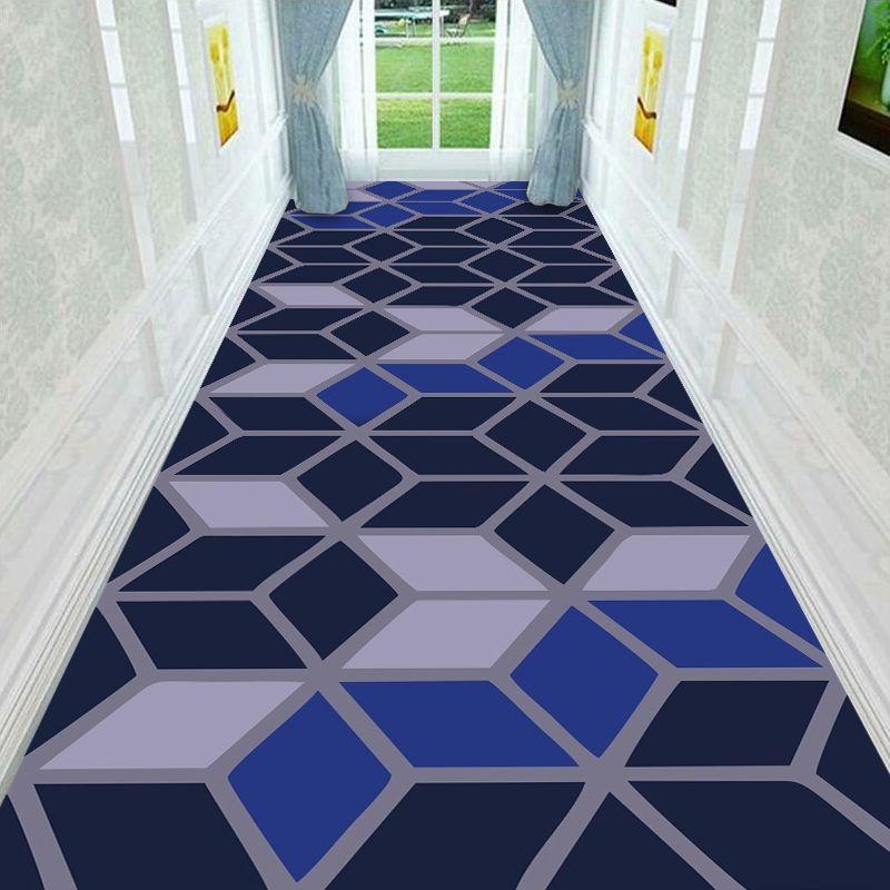 Chinesischen Stil Korridor Gang Teppich Hotel Hotel Treppe Rutschfeste Fußmatten Hause Eingang Teppich Benutzerdefinierte Korridor Langer Teppich W120*H200CM von Joom DACH